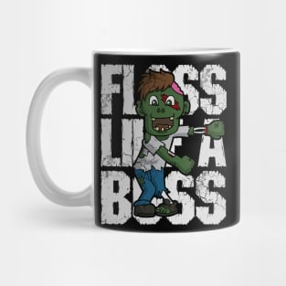 Halloween Zombie Floss Like A Boss Mug